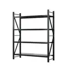 Giantz 2.4Mx2M Garage Shelving Warehouse Rack Pallet Racking Storage Shelf Black