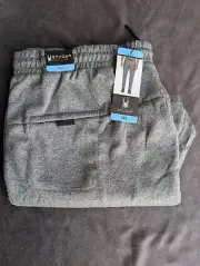 Spyder Active 3XL Mens Tapered Moisture Wicking Sweat Pants Joggers Gray