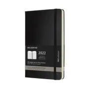 2022 Pro 12-month Weekly Large Hardcover Vertical Notebook