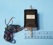 1.8 DEGREE 2-PHASE HYBRID STEPPER MOTOR, 42HS60-1204B05-D2424,JSS-MOTOR, NEMA 17