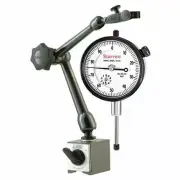 Noga MG61003 Magnetic Base & Starrett 1"" Dial Indicator Set