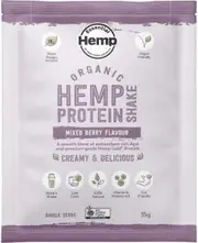 Hemp Foods Australia Organic Hemp Protein Shake Mixed Berry & Acai 7x35g