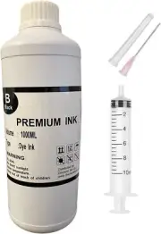 CISS HP Inkjet Printer Cartridge Black refill ink 1000ml