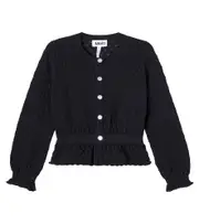 [Molo] Molo Gilda cotton cardigan Y 14/15 black