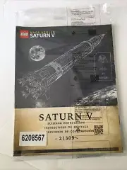 NEW LEGO 21309 Manual ONLY IDEAS NASA Apollo Saturn V BOOK ONLY NO BRICKS
