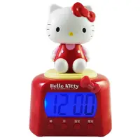 在飛比找松果購物優惠-HELLO KITTY搖擺貓頭貪睡語音報時時鐘 JM-650