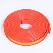 U-Shape Furniture Edge Banding, Edging Strip， 5M/16.4FT Flexible TPE Furniture Edge Protector for Furniture Restoration, Edge Trim and Cabinet Repair(Red,28mm)