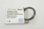 [New] MAMIYA Diopter Lens "-3" for M645 super Waist Level Finder #B687