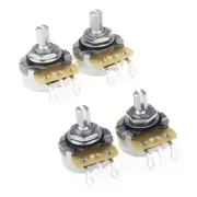 CTS 450 A250K B250K Split Shaft Fine 24 Spline Potentiometer (2 Audio 2 Linear)