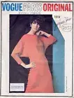 1960s Vintage Vogue Sewing Pattern B36" DRESS (2355) By Jacques Heim Vogue 1513