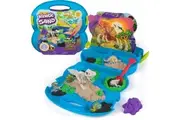 Kinetic Sand Dino Fossil T- Rex Dig Case