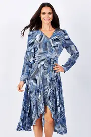 Clari Wrap Dress--SUNN-131122A