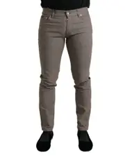 Cotton Stretch Skinny Pants