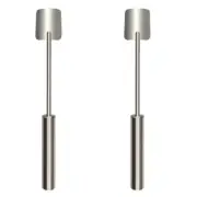 Metal Corn Cobs Kernel Remover Stainless Steel Stripping Tool with Long Handle