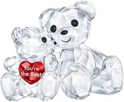 [Swarovski] 5427994 Kris Bear - You are The Best Figurine, Crystal, Multi-Colour, 3.3 x 4.9 x 2.9 cm
