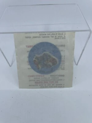 Vintage 1974 MIP Kellogg’s Cereal Box Character Iron-on Patch Premium Toucan Sam