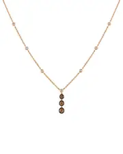 Le Vian Chocolate Diamonds 14K Rose Gold 1.17 ct. tw. Diamond Drop Pendant Necklace