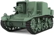 LF87523 1/87 HO Scale Railway Military Model Kit US T18 HMC Self-propelled Artillery