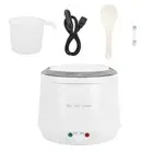 1.6L Mini Rice Cooker, Portable Travel Steamer Electric Lunch Box Rice Cookin...