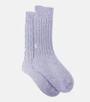 [Miu Miu] Miu Miu Logo cashmere and wool socks UK 7-8 purple