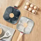Egg Frying Pan 4 Holes Omelette Skillet Nonstick Pancake Frying Pan Egg Pan