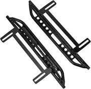 RIZGHWOY Metal Side Pedal Set Durable for Axial SCX10 II 90046 Crawler RC Car, Easy to Install for RC Enthusiasts
