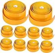 POPETPOP 10Pcs Slip PU Grip Tape for Tennis Racket and Badminton Paddle Sweat Absorbent Handle Wrap Durable and Comfortable Racket Grip for Enhanced Performance