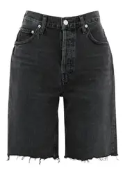 Agolde 90s Black Denim Shorts - W25 W25
