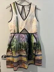 ALICE MCCALL OLD MEXICO CACTUS DRESS RARE BNWT SZ 12 (F30