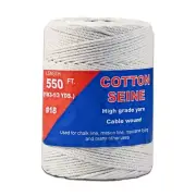 100% All-Natural Cotton Macrame Cord - Mason Twine 1.5 MM 550 Feet
