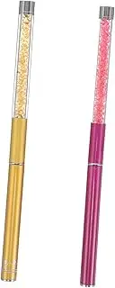 ASAKKURA Lash Applicator with Tube and Fine Steel Comb Lash Tech Supplies Eyelash for Eyebrow Brush Grooming Tool