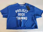 Under Armour Project Rock Dwayne Johnson Activewear Top Women's NWT Size M Loose
