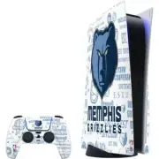NBA Memphis Grizzlies PS5 Bundle Skin - Memphis Grizzlies Historic Blast