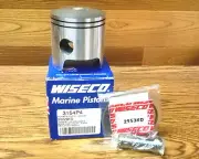 WISECO PISTON KIT TOHATSU 3-CYL 60HP 91-95 70HP '94-00 O/S+.040 75MM 3154P4 NOS