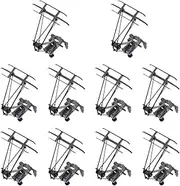 Yunhgft 10 Pieces Train Model Arm Pantographers DIY Sand Table Landscape Kit Ho Scale Electric Traction Antenna