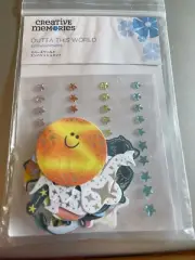 Creative Memories Embellishments ~ OUTTA THIS WORLD ~ Die Cuts & Gemstone