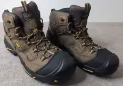 KEEN Men's Size 13 Regular Braddock Mid Waterproof Soft Toe Brown Hiking Boots