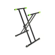 Gravity Ksx2 Double Braced 90cm Keyboard Stand X-frame W/ Varifoot