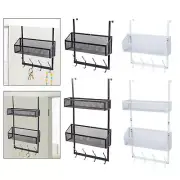 over The Door Hooks Organizer Hanging Door Organizer for Kitchen Home Closet