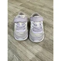 在飛比找蝦皮購物優惠-二手｜兒童小童運動鞋 Nike Air 紫淺白色 魔鬼氈