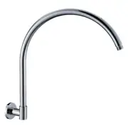 Fienza 400mm Round Swivel Gooseneck Shower Arm Chrome 422103