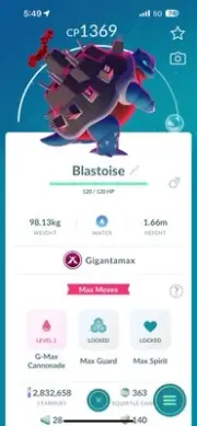 Gigantamax Blastoise (Registered Or Unregistered) Trade