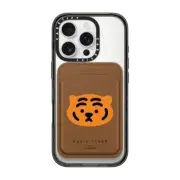 Snappy MagSafe Wallet Snappy™ BioVeg Wallet MagSafe Compatible MUZIKTIGER Big Head Magsafe Wallet - Black legal line