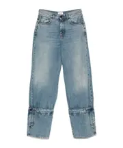 Haikure Relaxed Fit Cinched Jeans 24,25 light blue