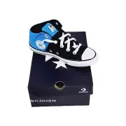 Converse Shoes Youth Size 3 Boy's CTAS Axel Blue/Black Mid Top New With Box