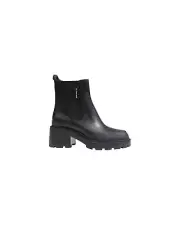 Tommy Hilfiger Jeans Leather Ankle Boot with 100% Leather Composition - Boots