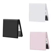 LED Lighted Compact Mirror 1X/2X Magnification Folding Handheld Mirror for Women