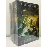 現貨盒裝版 升級大字版波西傑克森  全5冊 PERCY JACKSON AND THE OLYMPIANS 英文小説