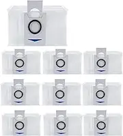 10Pack Replacement Vacuum Cleaner Bags Compatible with ECOVACS DEEBOT X1 Omni T10 T20 Turbo Robot Vacuum Cleaner