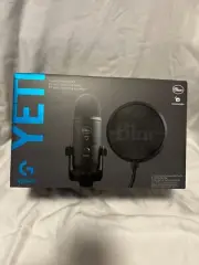 Logitech - Blue Yeti Game Streaming USB Condenser Microphone Kit with Blue NEW